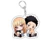 Anime My Dress Up Darling Acrylic Keychains Kitagawa Marin Kuroe Shizuku Figures Pendant Key Chain Bag 2 - My Dress-Up Darling Merch