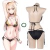 Anime My Dress Up Darling Kitagawa Marin Swimsuit Cosplay Costume Bikini Accessories Suit Swimwear Female 1 - My Dress-Up Darling Merch