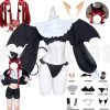 My Dress Up Darling Cosplay Anime Rizu Kyun Cosplay Costume Kitagawa Marin Bikini Cosplay Costume Kuroe - My Dress-Up Darling Merch