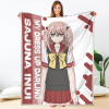 Sajuna Inui Blanket Custom My Dress Up Darling Anime Bedding 1 perfectivy com - My Dress-Up Darling Merch