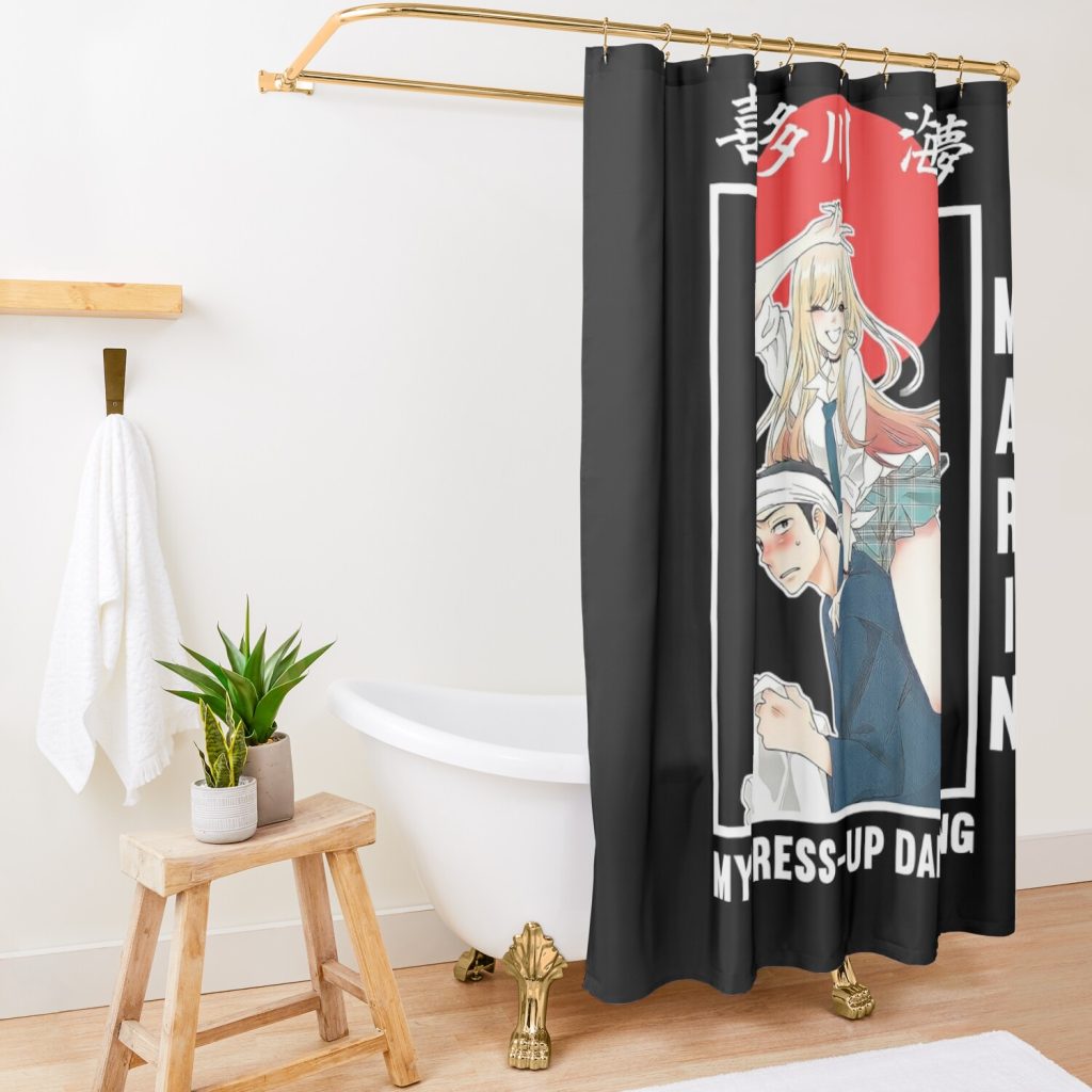 Marin Kitagawa - My Dress-Up Darling Shower Curtain Official My Dress-Up Darling Merch