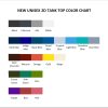 tank top color chart - My Dress-Up Darling Merch